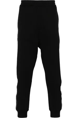 Alexander McQueen Tapered-Jogginghose mit Logo-Streifen