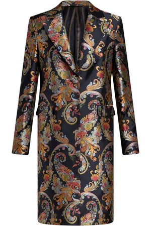 Etro Jacquard-Mantel mit Paisley-Print