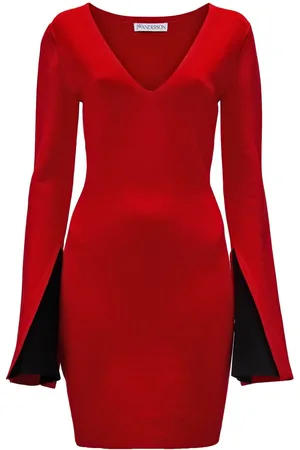 J.W.Anderson Kleid mit V-Ausschnitt