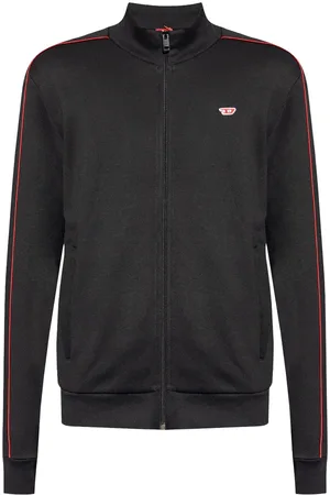 Diesel Cardigan mit Logo-Stickerei