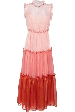 Baruni Davina Midikleid mit Rüschen