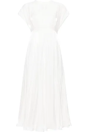Baruni Aimee Midikleid aus Satin