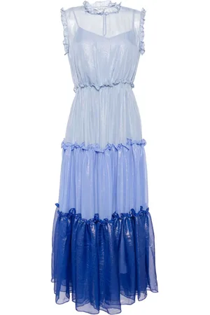 Baruni Davina Midikleid mit Rüschen