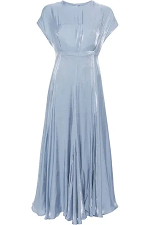 Baruni Aimee Midikleid mit foliertem Finish