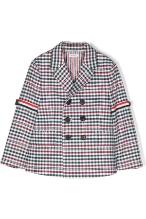 Thom Browne Doppelreihiges Sakko mit Vichy-Karo
