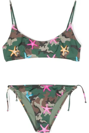 MC2 SAINT BARTH Jaiden Bikini mit Camouflage-Print