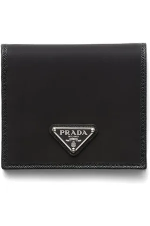 Prada Re-Nylon Portemonnaie mit Logo