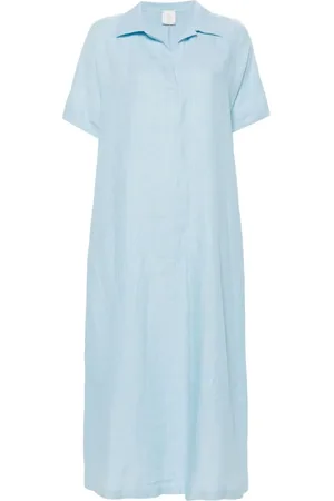 ELEVENTY Maxikleid aus Leinen