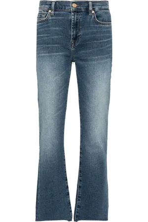 7 for all Mankind Halbhohe Daisy Cropped-Jeans