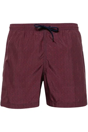 CANALI Badeshorts mit geometrischem Muster