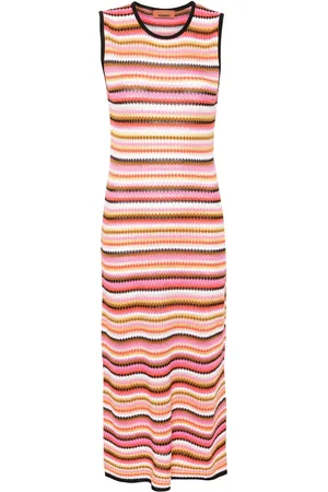 Missoni Gestreiftes Strickkleid