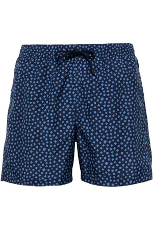 CANALI Badeshorts mit geometrischem Muster
