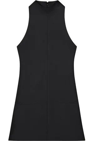 Courrèges Twill-Kleid in A-Linie