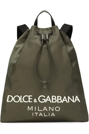 Dolce & Gabbana Rucksack mit Logo-Stempel