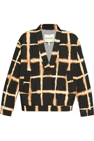 Munthe Karierte Omaha Steppjacke