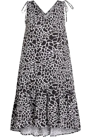 Karl Lagerfeld Midikleid mit Animal-Print