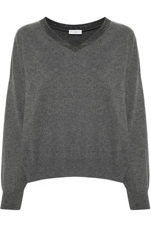 Brunello Cucinelli Monili Kaschmirpullover