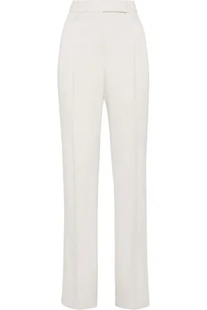 Brunello Cucinelli Hose mit hohem Bund