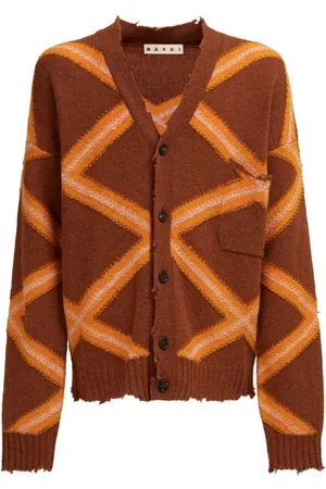 Marni Geometrisch gemusterter Cardigan