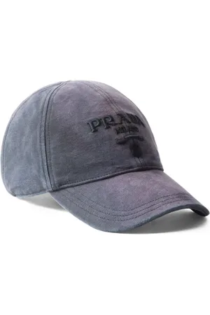 Prada Baseballkappe mit Logo-Stickerei