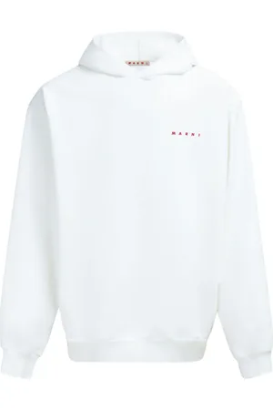 Marni Hoodie mit Logo-Print