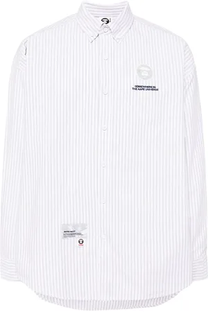 A Bathing Ape Gestreiftes Hemd