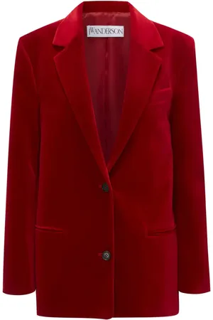 J.W.Anderson Blazer mit blumigen Applikationen