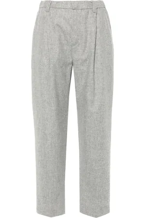 Brunello Cucinelli Tapered-Hose mit Falten
