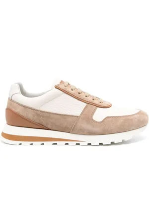 Brunello Cucinelli Sneakers mit Kontrasteinsatz