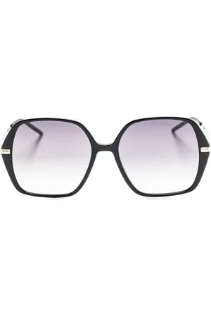 HUGO BOSS Eckige Sonnenbrille mit Farbverlauf
