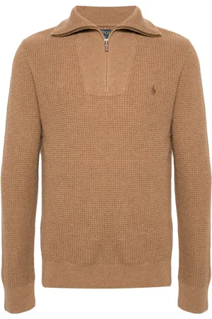 Ralph Lauren Pullover mit Waffelstrick-Muster
