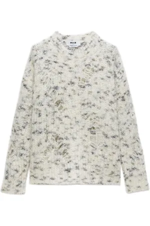 Msgm Pullover in Distressed-Optik
