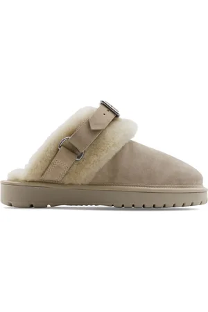 Burberry Shearling-Mules