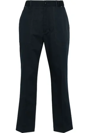 Moncler Tapered-Hose mit Logo-Patch