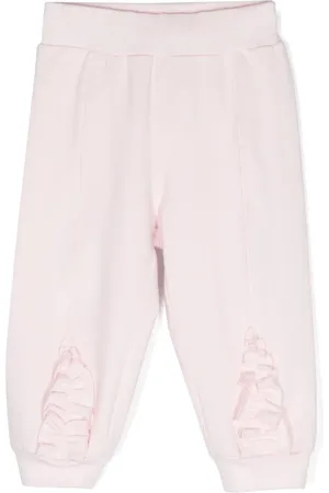 MONNALISA Tapered-Hose mit Logo-Stickerei
