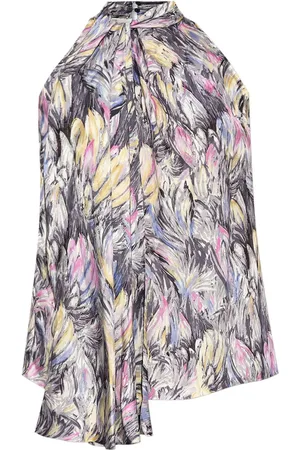 Balmain Bluse mit abstraktem Print