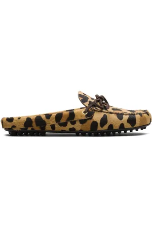 CAR SHOE Slipper mit Leoparden-Print