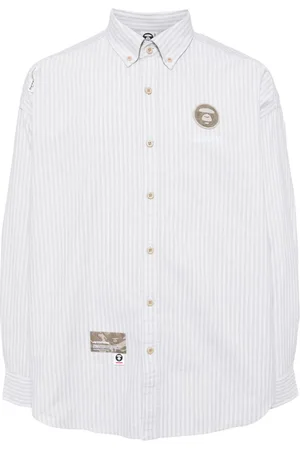 A Bathing Ape Gestreiftes Hemd