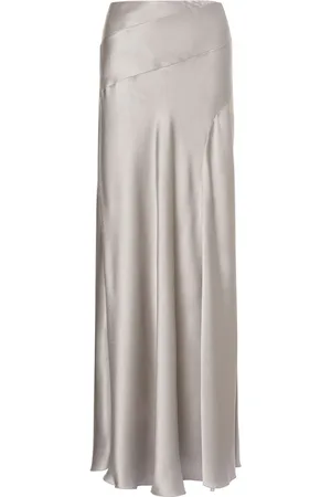 Alberta Ferretti Rock aus Satin
