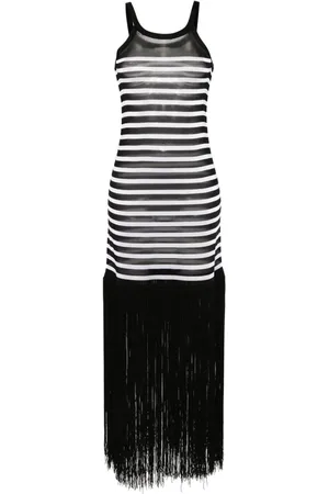 Khaite Gestreiftes The Tenysi Kleid