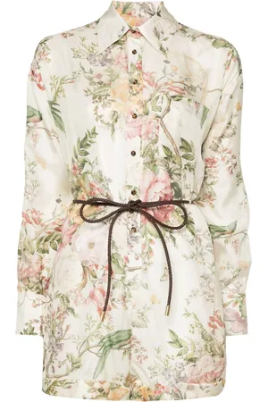 ZIMMERMANN Waverly Playsuit aus Seide