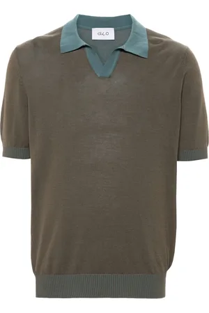 D4.0 Poloshirt mit offenem Kragen