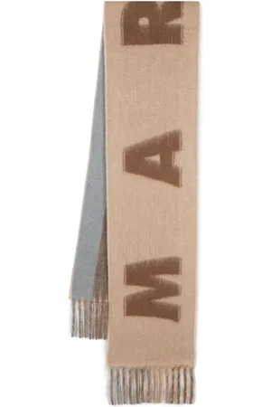 Marni Schal mit Intarsien-Logo