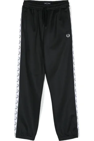 Fred Perry Jogginghose mit Logo-Streifen