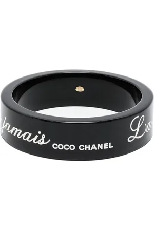 CHANEL 2007 Armband mit Slogan-Print