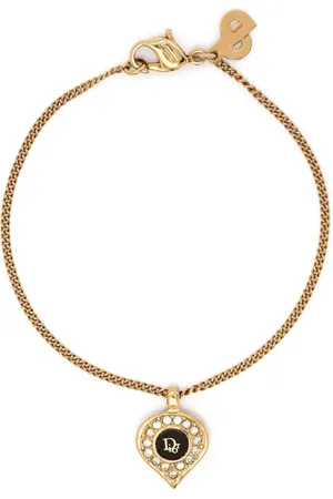Dior 1980s Armband mit Logo-Anhänger