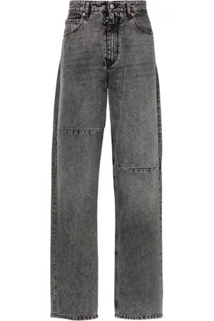 Maison Margiela Straight-Leg-Jeans mit Einsätzen