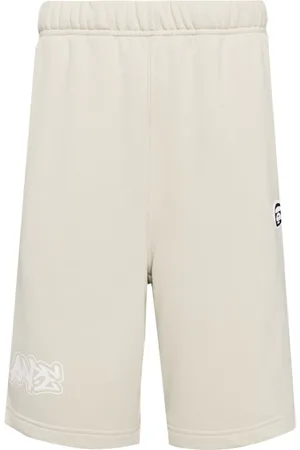 A Bathing Ape Joggingshorts mit Ape-Applikation