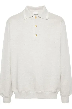Drôle de Monsieur Pullover mit Logo-Stickerei