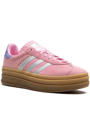 adidas Gazelle "True Pink/Silver" Sneakers